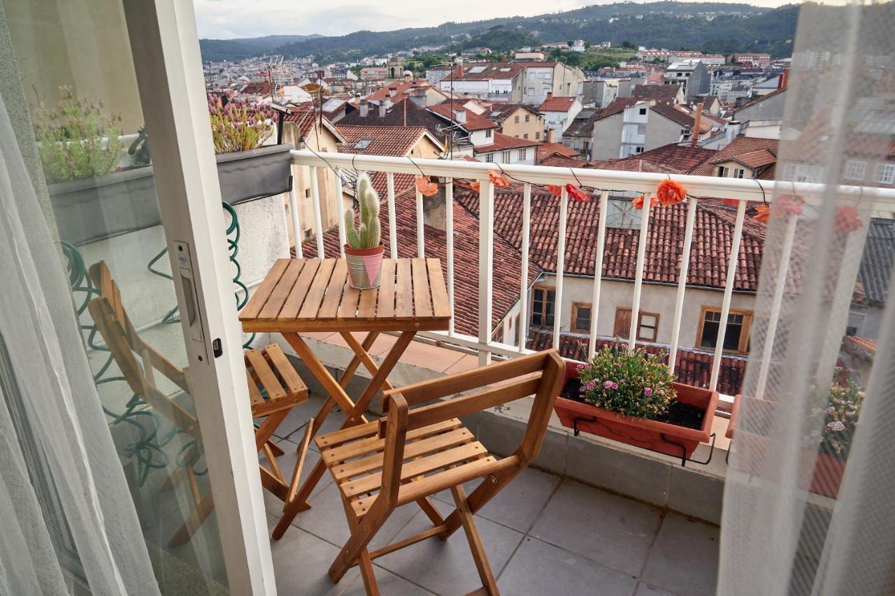 Duplex Luminoso Con Vistas En El Centro De Ourense Apartment Exterior photo